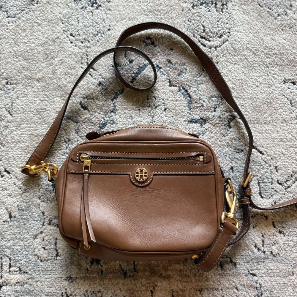 Tory Burch Brown Crossbody Bag